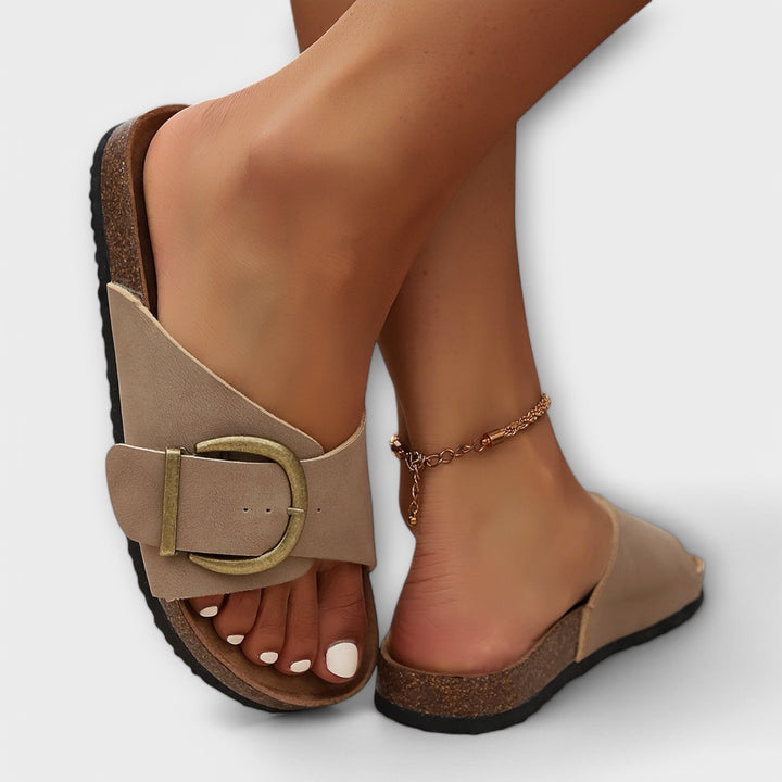Isabella™ |Stylish Buckle Slide Sandals