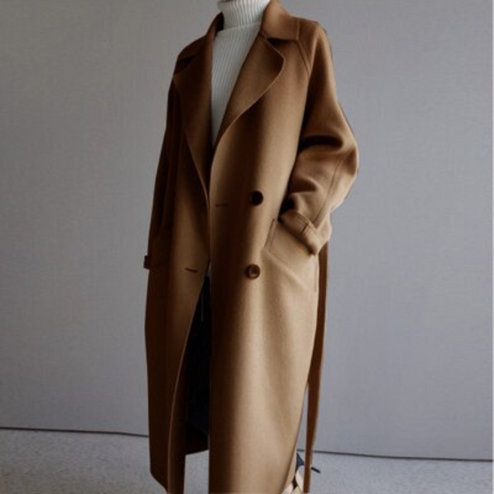 Clara - Women’s Wool Trench Coat