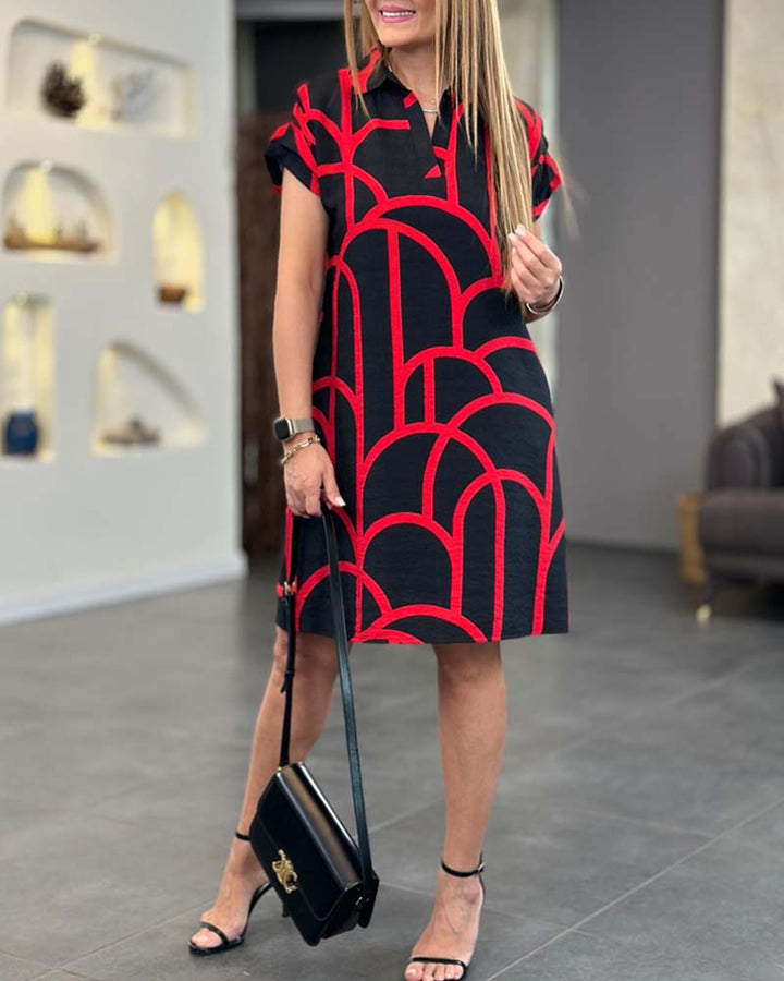 Jennifer™ | Dress with Short Sleeves
