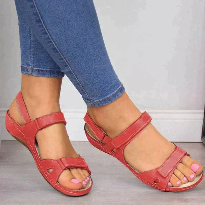 Amelia | Stylish comfort sandals with Velcro strap
