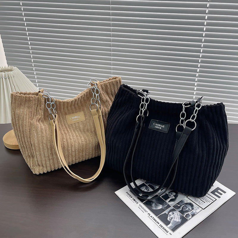 Julia™ | Cotton Corduroy Tote Bag