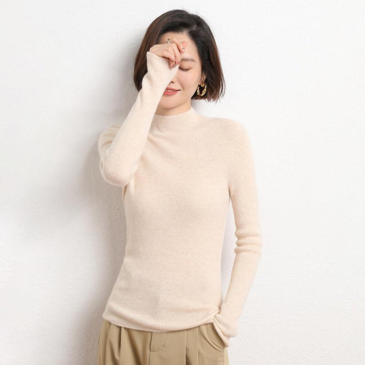 Half Turtleneck Sweater