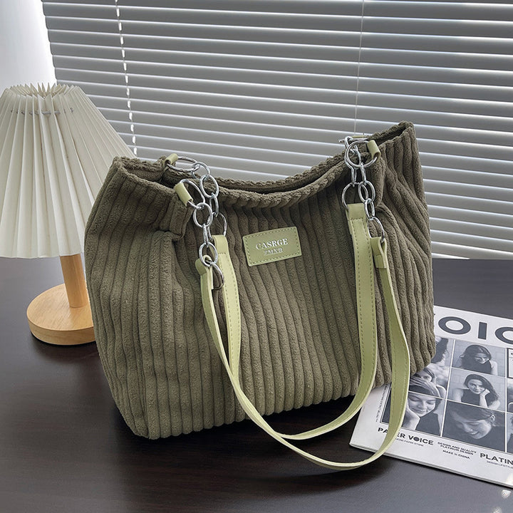 Julia™ | Cotton Corduroy Tote Bag