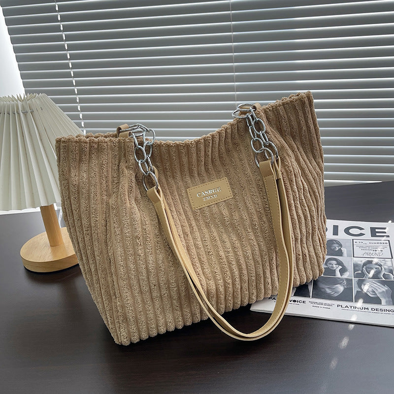 Julia™ | Cotton Corduroy Tote Bag