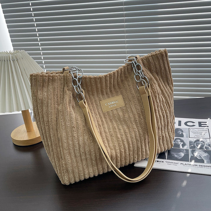 Julia™ | Cotton Corduroy Tote Bag