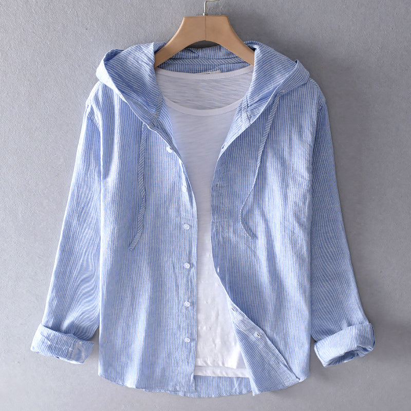 Amalia™ | Lightweight hooded blouse