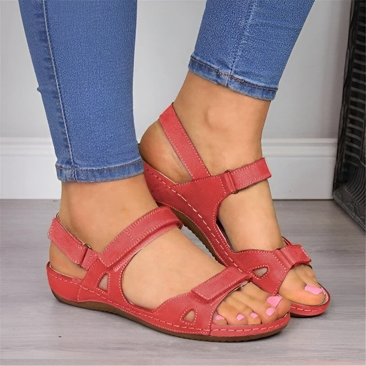 Amelia | Stylish comfort sandals with Velcro strap