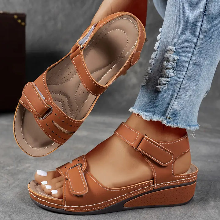 Selene™ | orthopedic sandals with wedge heel