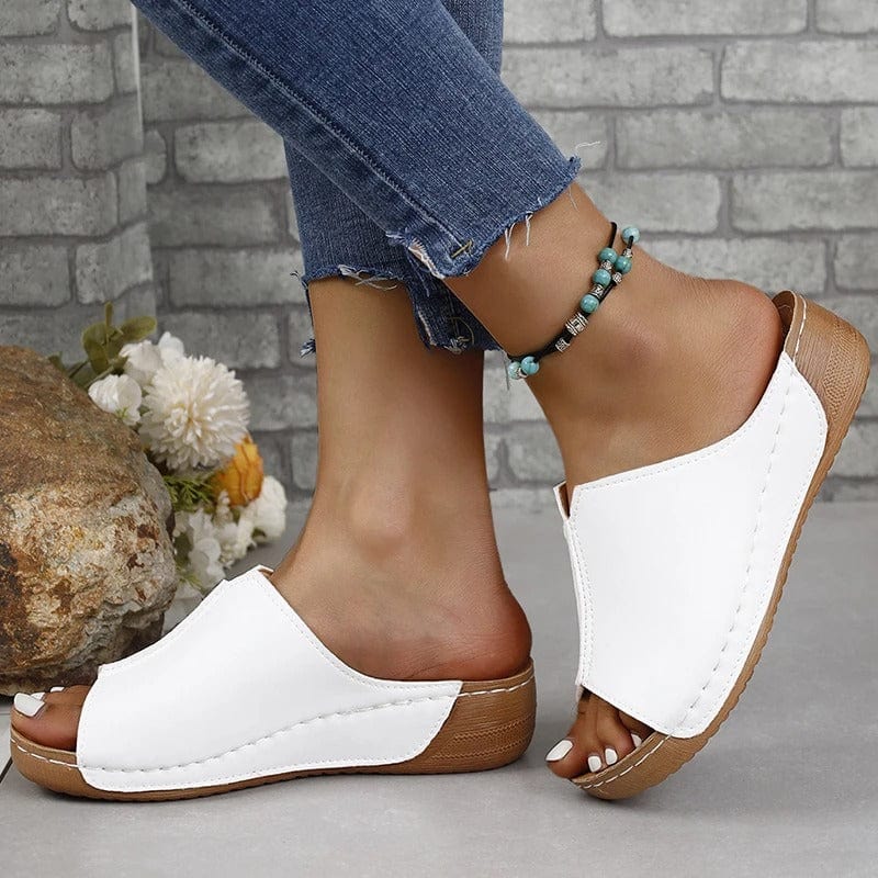 Comfortable orthopedic slip-ons with pressure relief