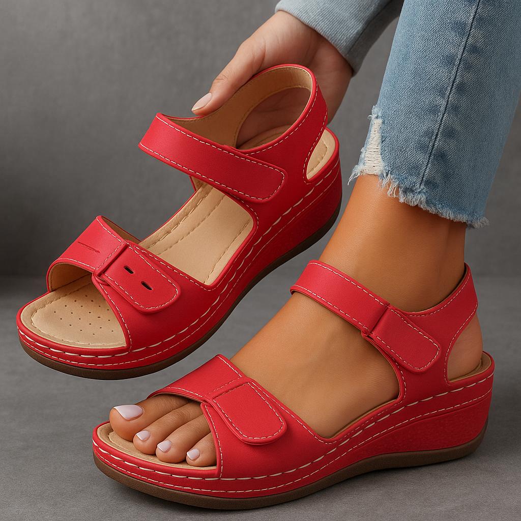 Selene™ | orthopedic sandals with wedge heel