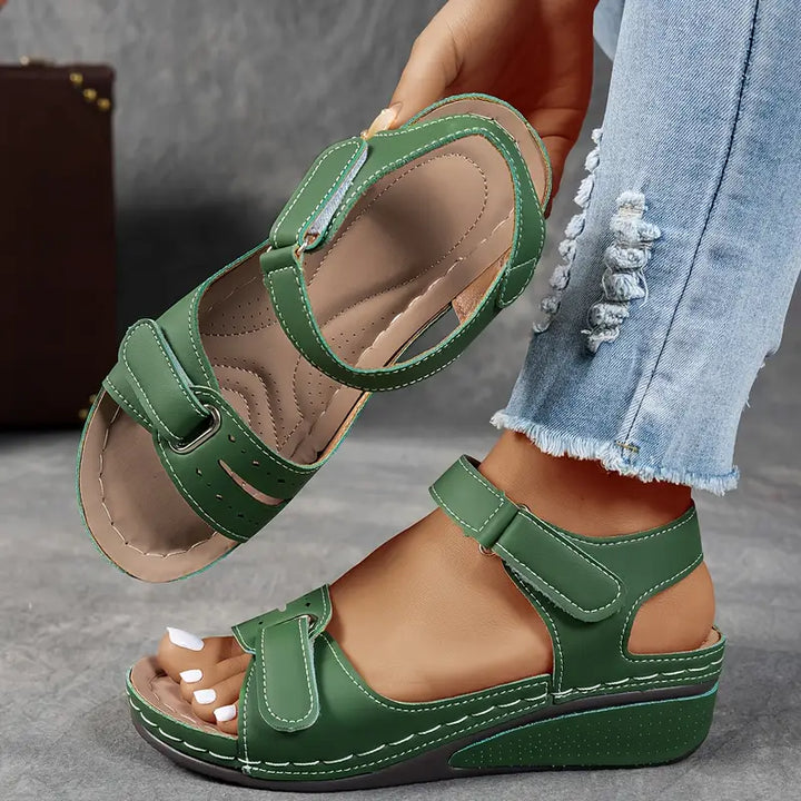 Selene™ | orthopedic sandals with wedge heel