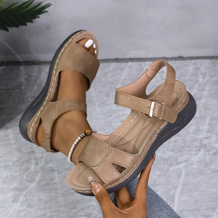 Daisy™ |orthopedic sandals with wedge heel