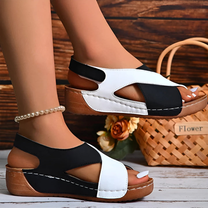 Sarah™ |orthopedic wedge heels | Comfort and style