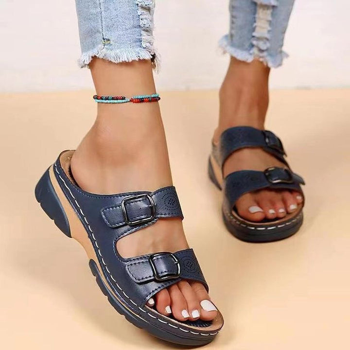 Vivienne™ |orthopedic sandals with wedge heel