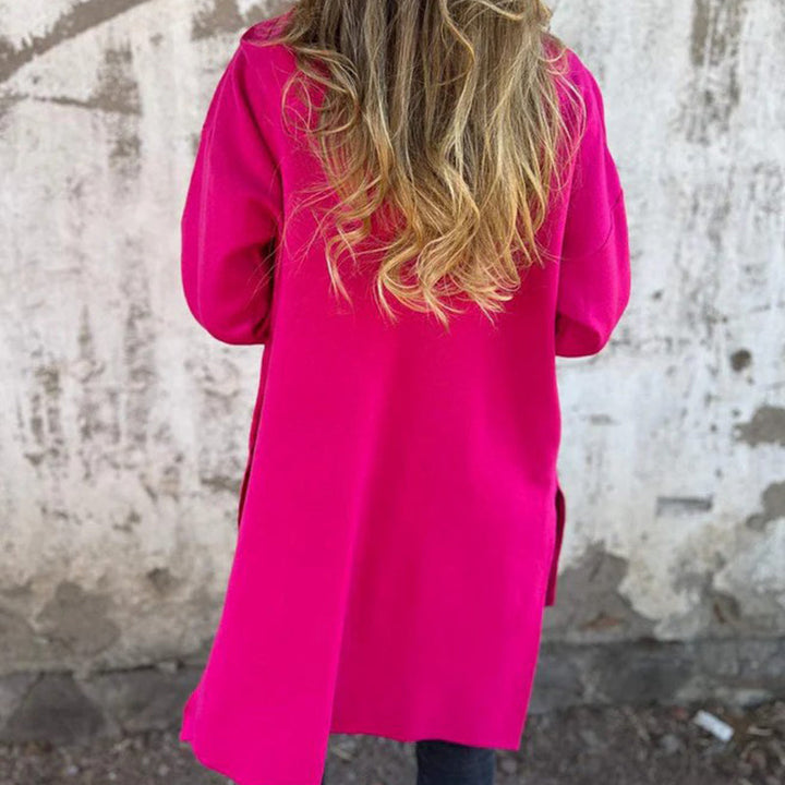 Long Sleeve Sweatshirt Jacket with Hood