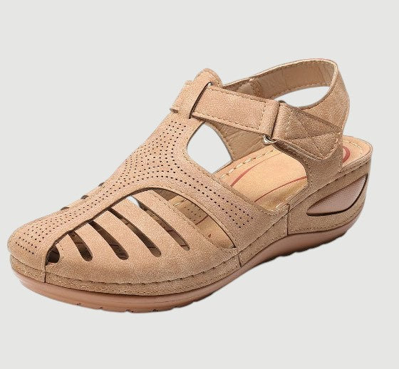 Clara™ |orthopedic sandals with wedge heel