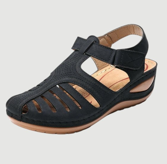 Clara™ |orthopedic sandals with wedge heel