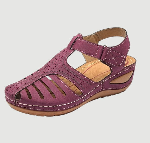 Clara™ |orthopedic sandals with wedge heel