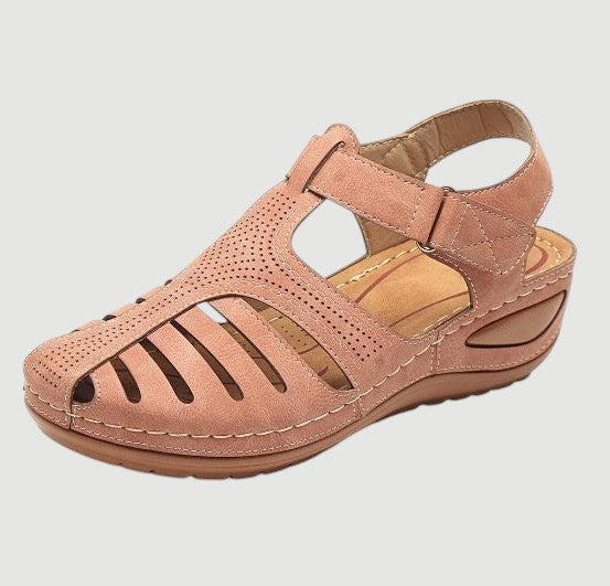 Clara™ |orthopedic sandals with wedge heel